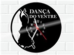 Relógio de Vinil Disco Lp Parede Dança do Ventre - 3D Fantasy