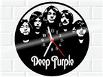 Relógio de Vinil Disco Lp Parede Deep Purple Rock - 3D Fantasy