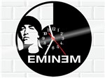 Relógio de Vinil Disco Lp Parede Eminem Rap Rapper - 3D Fantasy