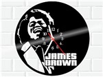 Ficha técnica e caractérísticas do produto Relógio de Vinil Disco Lp Parede James Brown Musica Cantor - 3D Fantasy