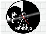 Ficha técnica e caractérísticas do produto Relógio de Vinil Disco Lp Parede Jimi Hendrix Rock - 3D Fantasy