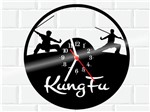 Ficha técnica e caractérísticas do produto Relógio de Vinil Disco Lp Parede Kung Fu Luta - 3D Fantasy