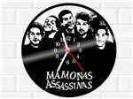 Ficha técnica e caractérísticas do produto Relógio de Vinil Disco Lp Parede Mamonas Assassinas - 3D Fantasy