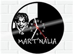 Relógio de Vinil Disco Lp Parede Mart'nalia Samba - 3D Fantasy