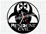 Relógio de Vinil Disco Lp Parede Resident Evil Game - 3D Fantasy