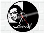 Ficha técnica e caractérísticas do produto Relógio de Vinil Disco Lp Parede Salvador Dali Pintor - 3D Fantasy