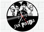 Ficha técnica e caractérísticas do produto Relógio de Vinil Disco Lp Parede Sex Pistols Rock - 3D Fantasy