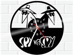 Ficha técnica e caractérísticas do produto Relógio de Vinil Disco Lp Parede Spy Vs Spy - 3D Fantasy