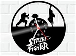 Ficha técnica e caractérísticas do produto Relógio de Vinil Disco Lp Parede Street Figther Game - 3D Fantasy