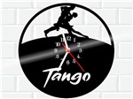 Ficha técnica e caractérísticas do produto Relógio de Vinil Disco Lp Parede Tango Dança - 3D Fantasy