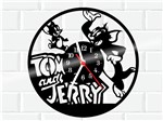 Ficha técnica e caractérísticas do produto Relógio de Vinil Disco Lp Parede Tom e Jerry Desenho - 3D Fantasy