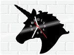 Ficha técnica e caractérísticas do produto Relógio de Vinil Disco Lp Parede Unicornio Fantasia - 3D Fantasy