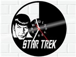 Ficha técnica e caractérísticas do produto Relógio de Vinil Disco Lp Star Trek Jornada Nas Estrelas - 3D Fantasy