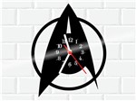 Relógio de Vinil Disco Lp Star Trek Jornada Nas Estrelas - 3D Fantasy