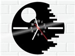 Relógio de Vinil Disco Lp Star Wars Estrela da Morte - 3D Fantasy