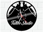 Ficha técnica e caractérísticas do produto Relógio de Vinil Disco Lp Tattoo Tatuagem Studio - 3D Fantasy