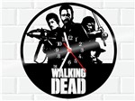 Relógio de Vinil Disco Lp Walking Dead Serie Zumbi - 3D Fantasy