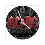 Ficha técnica e caractérísticas do produto Relógio Decorativo Acdc Black Ice