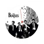 Relógio Decorativo Beatles Branco e Preto - All Classics