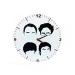 Ficha técnica e caractérísticas do produto Relógio Decorativo Big Bang Theory Cabeças - All Classics