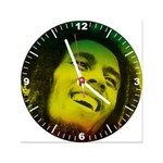 Ficha técnica e caractérísticas do produto Relógio Decorativo Bob Marley Sorriso