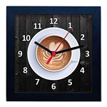 Ficha técnica e caractérísticas do produto Relógio Decorativo Caixa Alta Tema Café 28x28 - QW22