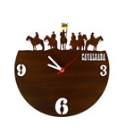 Ficha técnica e caractérísticas do produto Relógio Decorativo - Cavalgada