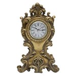 Ficha técnica e caractérísticas do produto Relógio Decorativo Classic Dourado