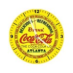 Ficha técnica e caractérísticas do produto Relógio Decorativo Coca Cola Atlanta