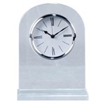 Ficha técnica e caractérísticas do produto Relógio Decorativo de Mesa em Cristal Clean