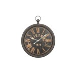Ficha técnica e caractérísticas do produto Relógio Decorativo de Parede Bistro 1870