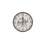 Ficha técnica e caractérísticas do produto Relógio Decorativo de Parede Happy Days