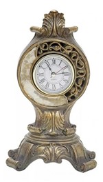 Ficha técnica e caractérísticas do produto Relógio Decorativo de Resina 14 X 11 X 25 Cm - Btc