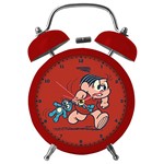 Ficha técnica e caractérísticas do produto Relógio Decorativo Despertador de Metal Turma da Mônica - 17 Cm