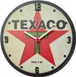 Ficha técnica e caractérísticas do produto Relógio Decorativo em Alto Relevo Mdf Texaco - Rgr Visual