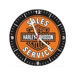 Ficha técnica e caractérísticas do produto Relógio Decorativo Harley Davidson Sales Service