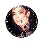Ficha técnica e caractérísticas do produto Relógio Decorativo Michael Jackson Rosto Color - All Classics