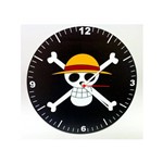 Relógio Decorativo One Piece Bandeira Pirata