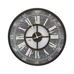 Ficha técnica e caractérísticas do produto Relógio Decorativo Redondo de Parede no Estilo Clássico