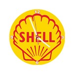 Ficha técnica e caractérísticas do produto Relógio Decorativo Shell