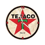 Ficha técnica e caractérísticas do produto Relógio Decorativo Texaco Oil Retrô - All Classics