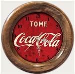 Ficha técnica e caractérísticas do produto Relógio Decorativo Tome Coca Cola Vintage Concept
