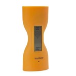 Ficha técnica e caractérísticas do produto Relógio Despertador Barômetro Plástico Laranja 9,5cm