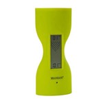 Ficha técnica e caractérísticas do produto Relógio Despertador Barômetro Plástico Verde 9,5cm