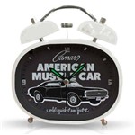 Ficha técnica e caractérísticas do produto Relógio Despertador Chevrolet Retrô
