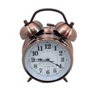Ficha técnica e caractérísticas do produto Relógio Despertador Cobre Inox com Luz - Wzyh