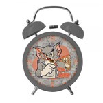Ficha técnica e caractérísticas do produto Relógio Despertador de Metal Tom e Jerry 16cmx11cmx06cm