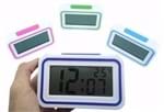 Ficha técnica e caractérísticas do produto Relógio de Mesa Digital com Despertador Iluminado Fala Hora