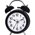 Ficha técnica e caractérísticas do produto Relógio Despertador Herweg 2707 034 Quartz Preto