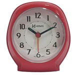 Ficha técnica e caractérísticas do produto Relógio Despertador Herweg Quartz 2634-269 Vermelho Pantone